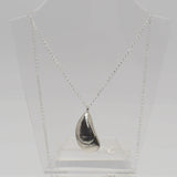 Mussel Shell Pendant Necklace - Gold and Silver